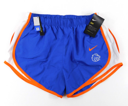 Boise State Broncos Womens Nike Dri-Fit Shorts (Size M) Blue Standard Fit NWT