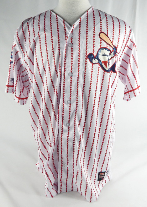 2024 Clearwater Threshers #8 Game Used White Jersey Marvel Defenders 48 561