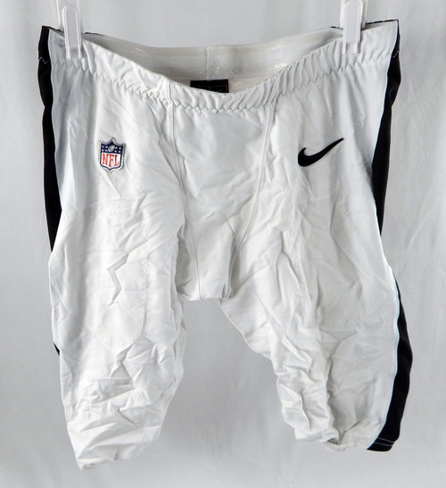2024 Philadelphia Eagles Jalyx Hunt #58 Game Used White Football Pants 38 110597