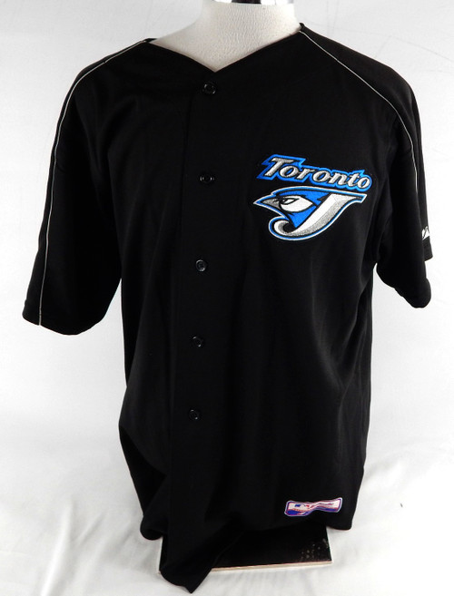 2004-06 Toronto Blue Jays #22 Game Used Black Jersey Spring Training NP Rem 48 4