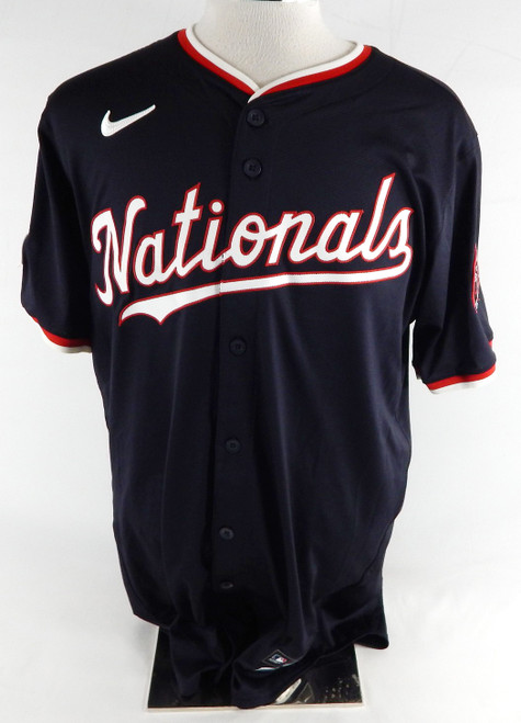 2024 Washington Nationals Sauryn Lao #73 Game Issued Navy Jersey 44 798