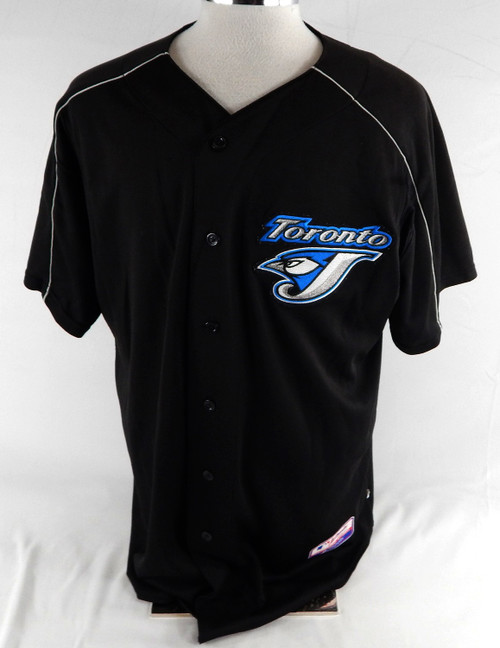 2004-06 Toronto Blue Jays #56 Game Used Black Jersey Spring Training NP Rem 966