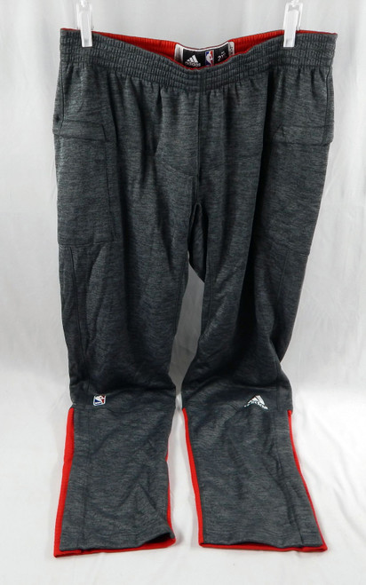2016-17 New Orleans Pelicans Game Issued Grey Warm Up Pants 2XL +2 DP110612