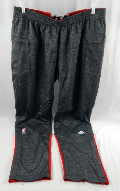 2016-17 New Orleans Pelicans Game Issued Grey Warm Up Pants 3XL +2 DP110617