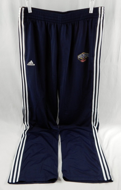 2010-11 New Orleans Pelicans Game Issued Navy Warm Up Pants XL2 DP110623