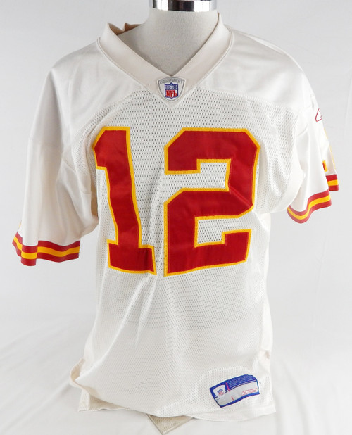2003 Kansas City Chiefs Jonathan Quinn #12 Game Issued White Jersey 46 299