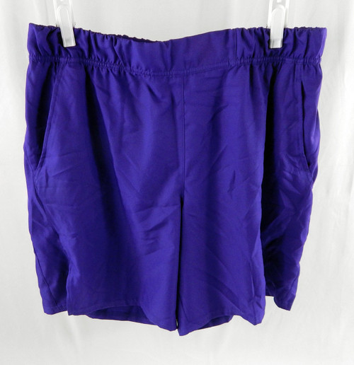 2023 Texas Christian TCU Horned Frogs Team Issued Blue Work Out Shorts XL 110630
