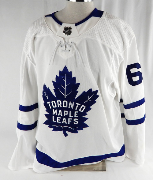 2018-19 Toronto Maple Leafs Colt Conrad #68 Game Used White Jersey 56 669