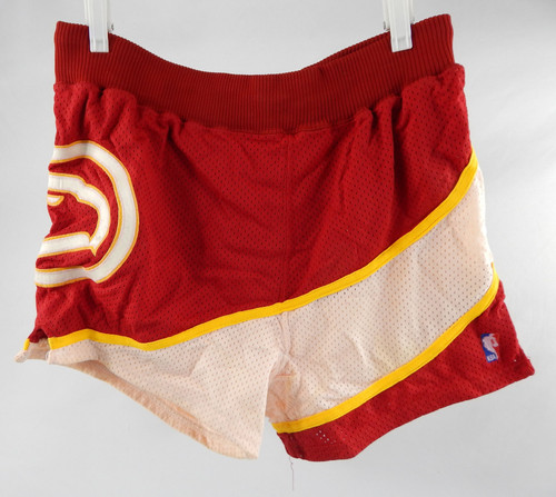 1990-91 Atlanta Hawks Dominique Wilkins #21 Game Used Red Shorts 36 DP103942