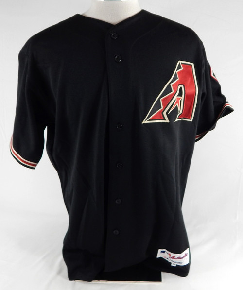 2007 Arizona Diamondbacks Jay Bell #33 Game Used Black Jersey 48 382