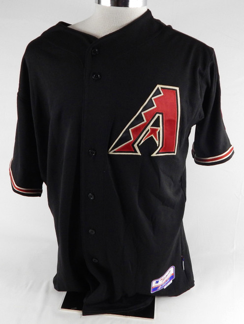 2009 Arizona Diamondbacks Jon Garland #52 Game Used Black Jersey 48 410