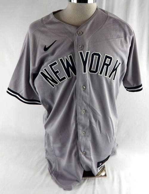 2022 New York Yankees #24 Game Issued Pos Used Grey Jersey 46 774