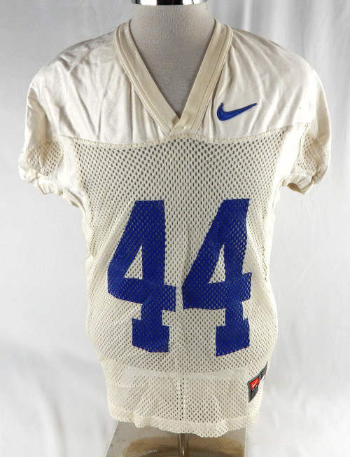 2016-19 Boise State Broncos #44 Game Used White Practice Jersey L 409