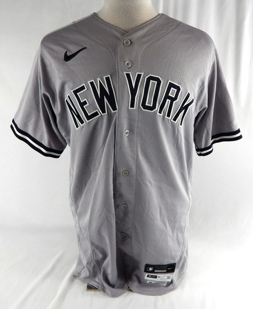 2022 New York Yankees #85 Game Issued Pos Used Grey Jersey 44 794