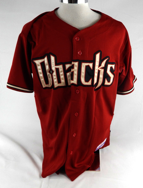 2007 Arizona Diamondbacks Stephen Drew #6 Game Used Red Jersey 48 316