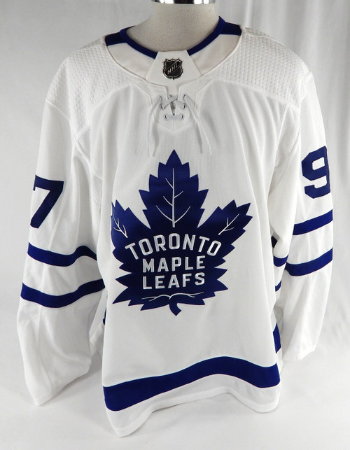 2019-20 Toronto Maple Leafs Owen Lalonde #97 Game Used White Jersey 56 665