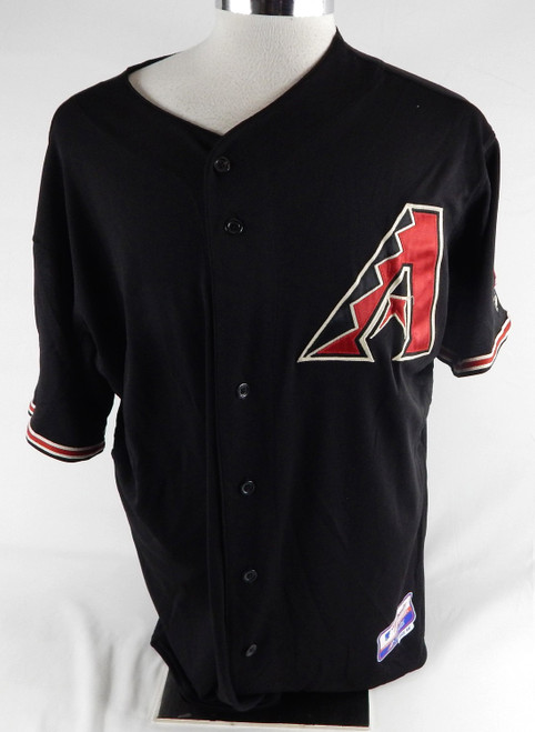 2008 Arizona Diamondbacks Chip Hale #5 Game Used Black Jersey 10th Patch 46 9