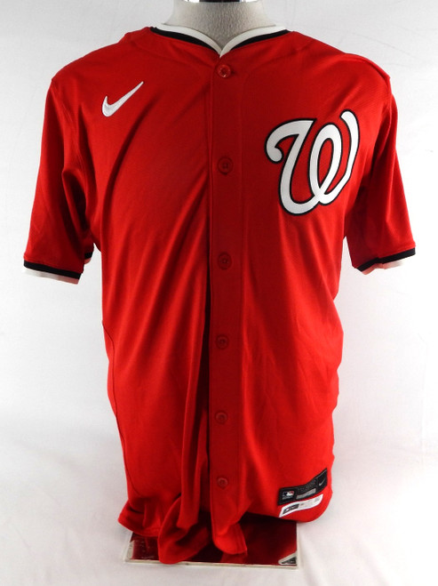 2025 Washington Nationals Alex Call #17 Game Issued Red Jersey 42 166