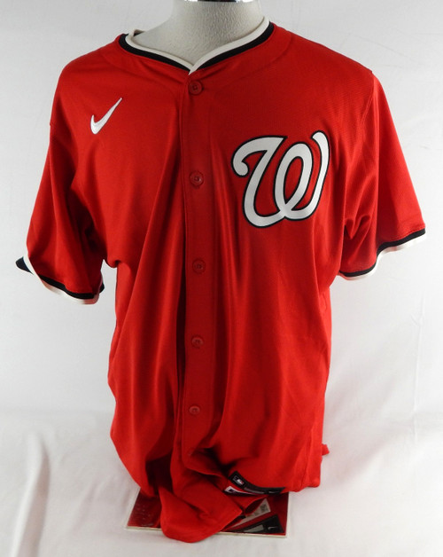 2025 Washington Nationals Andrew Knizner #9 Game Issued Pos Used Red Jersey 1