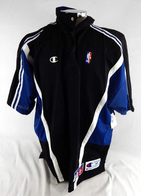 Late 1990s Philadelphia 76ers Game Issued Black Warm Up Jacket 48 359