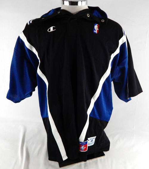 Late 1990s Philadelphia 76ers Game Issued Black Warm Up Jacket 48 363