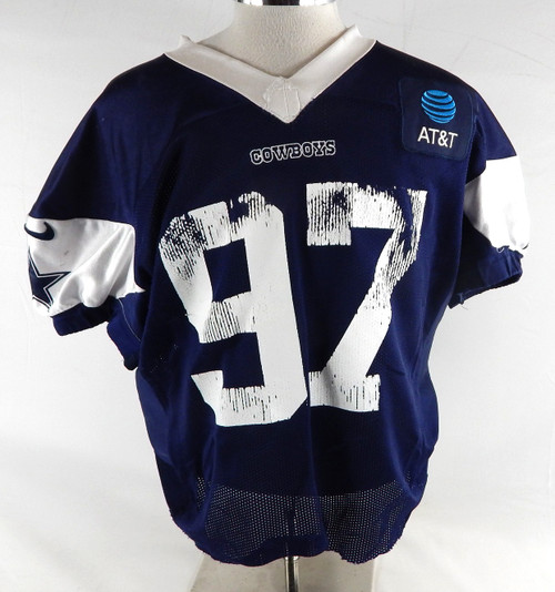 2025 Dallas Cowboys Osa Odighizuwa #97 Game Used Navy Practice Jersey 56 490