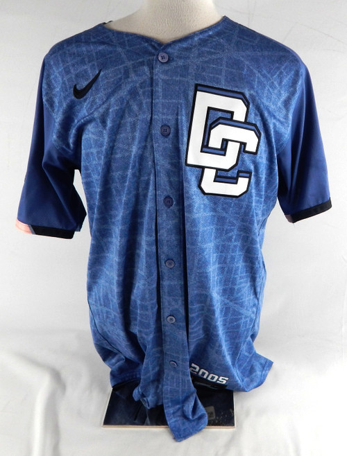 2025 Washington Nationals Jose A. Ferrer #47 Game Issued P Used Blue Jersey City