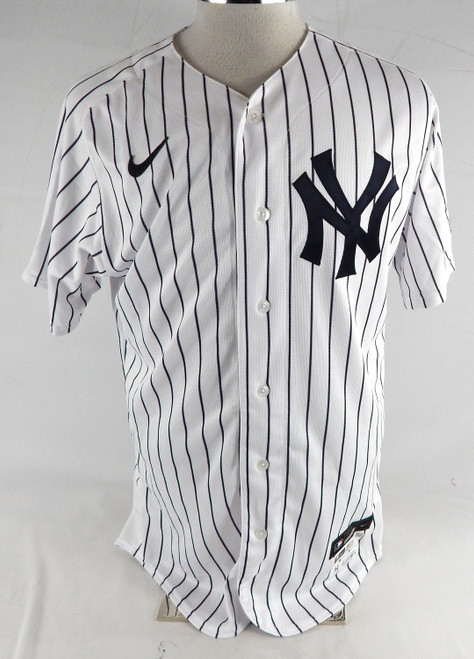 2021 New York Yankees #87 Game Issued Pos Used White Jersey 16 Patch 42 405