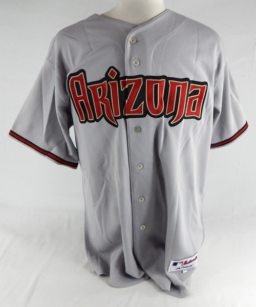 2007 Arizona Diamondbacks Jorge Julio #50 Game Issued Grey Jersey 50 271
