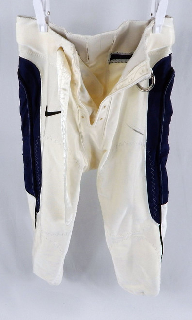 2000s Utah State Aggies #2 S Game Used White Football Pants Size M DP110262