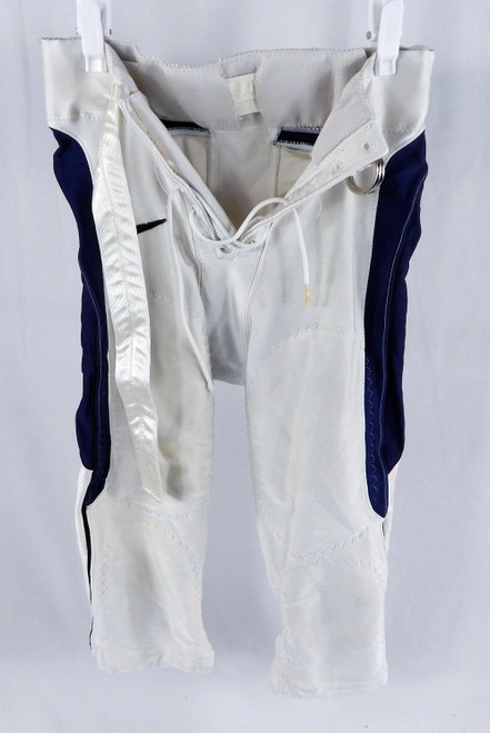 2000s Utah State Aggies #7 Game Issued White Football Pants Size M DP110279