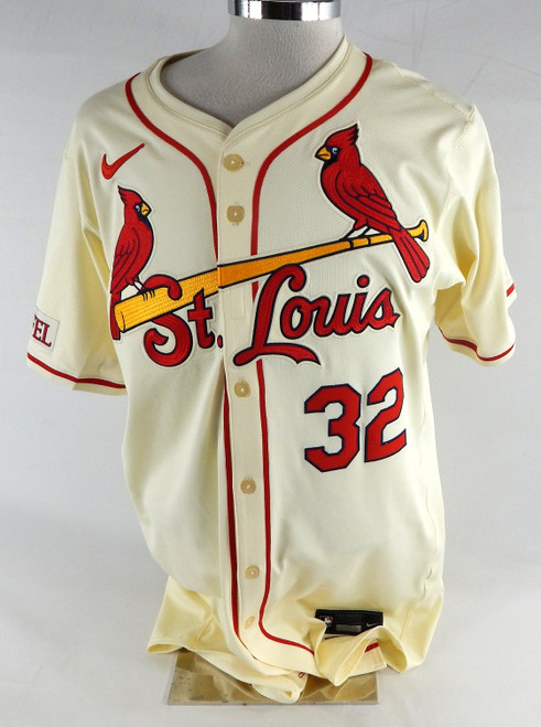 2024 St. Louis Cardinals Steven Matz #32 Game Issued P Used Cream Jersey Pant