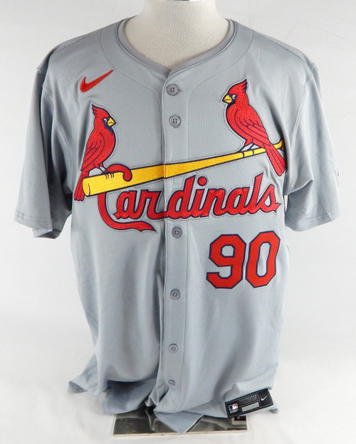 2024 St. Louis Cardinals Dusty Blake #90 Game Issued Grey Jersey 48 555
