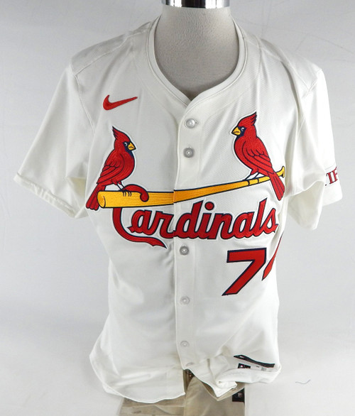 2024 St. Louis Cardinals Nick Anderson #74 Game Issued White Jersey 44 529