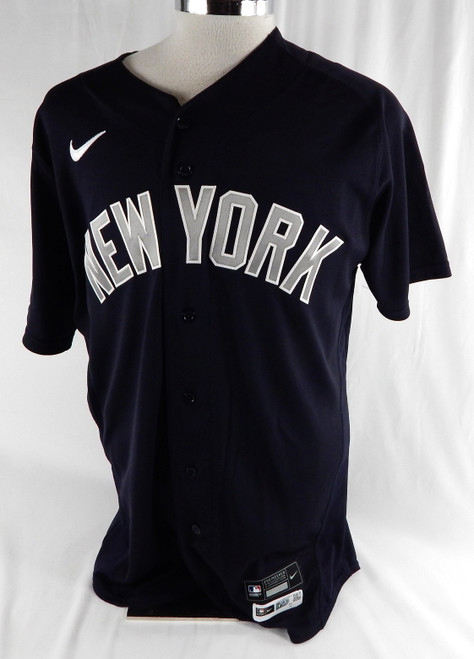 2021 New York Yankees #69 Game Issued Pos Used Navy Jersey BP ST 44 903