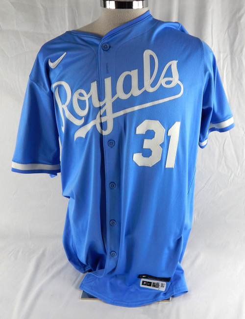 2025 Kansas City Royals Benjamin Sears #31 Game Issued Used Powder Blue Jersey 0