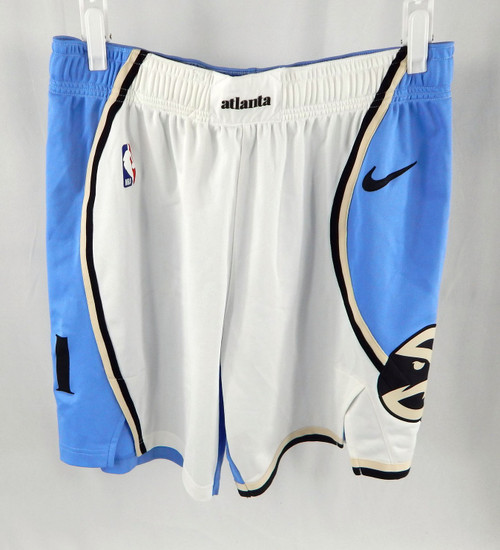 2024-25 Atlanta Hawks Game Issued City Edition Basketball Shorts 38 Large 110298
