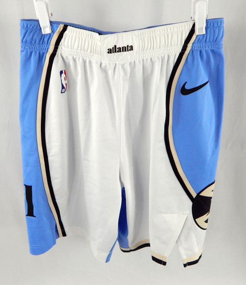 2024-25 Atlanta Hawks Game Issued City Edition Basketball Shorts 36 Large 110302