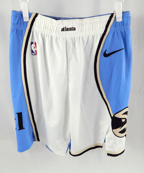 2024-25 Atlanta Hawks Game Issued City Edition Basketball Shorts 36 Large 110303