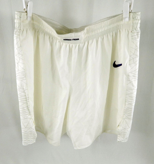 2021-22 TCU Horned Frogs Game Issued City Edition Basketball Shorts XL DP110291
