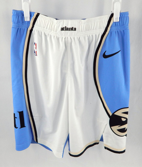 2024-25 Atlanta Hawks Game Issued City Edition Basketball Shorts 36 Large 110307