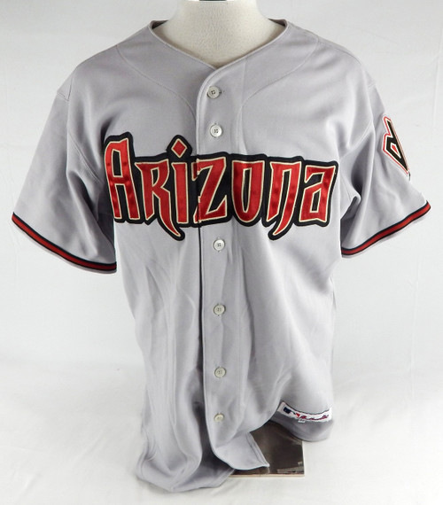 2007 Arizona Diamondbacks Bryan Price #35 Game Used Grey Jersey 48 272