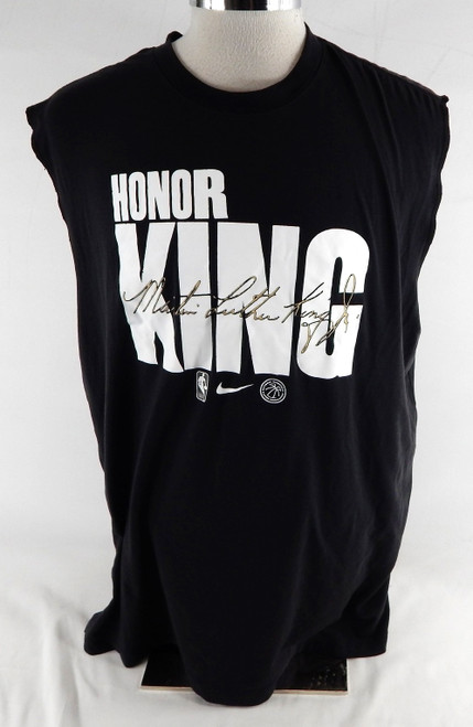 2025-26 Detroit Pistons # Game Issued Black Tank Shirt MLK XL 850