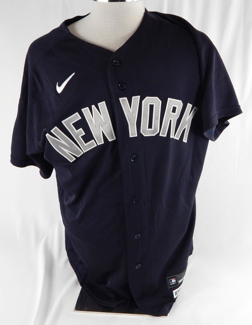 New York Yankees Jesus Bastidas #98 Game Issued Pos Used Navy Jersey BP ST 42 3