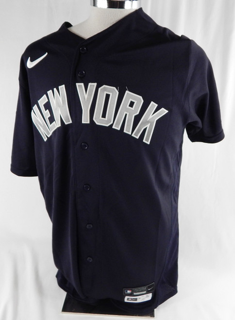 2023 New York Yankees Austin Wells #88 Game Issued Pos Used Navy Jersey BP ST 2