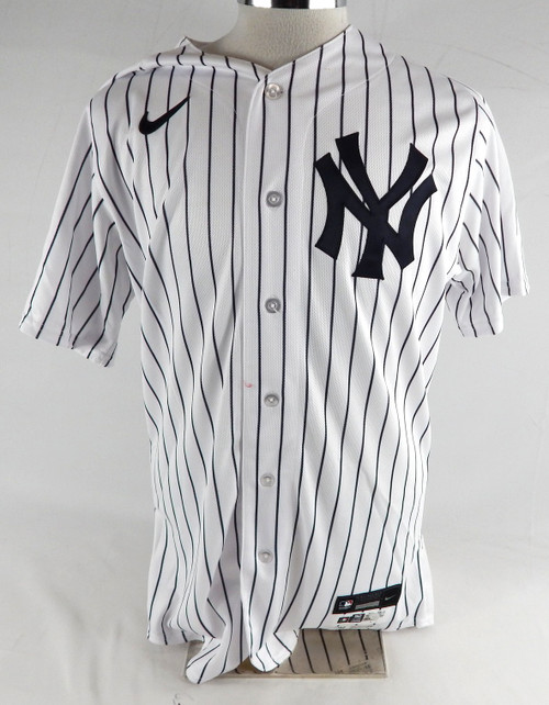 New York Yankees Elijah Dunham #92 Game Issued White Jersey 42 404