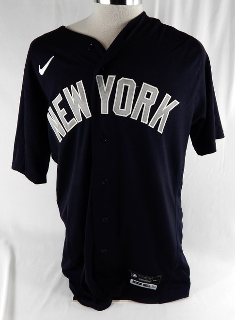 2020 New York Yankees #34 Game Issued Pos Used Navy Jersey BP ST 46 888