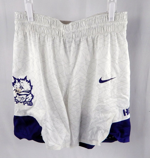 2021-22 Texas Christian TCU Horned Frogs Game Issued Basketball Shorts 36 110319