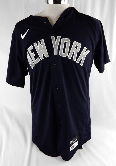 2022 New York Yankees #61 Game Issued Pos Used Navy Jersey BP ST 42 895
