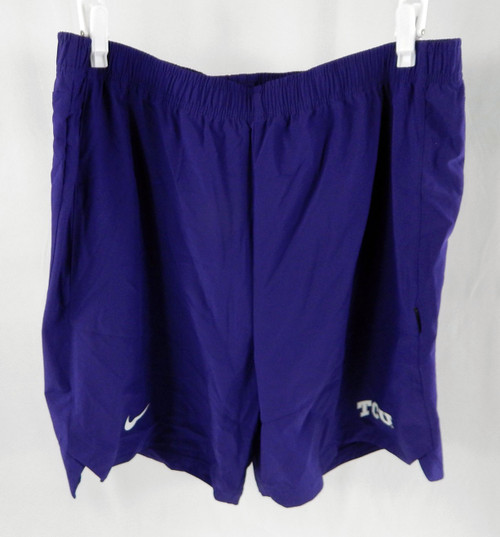 2021-22 Texas Christian TCU Horned Frogs Game Issued Basketball Shorts XL 110322